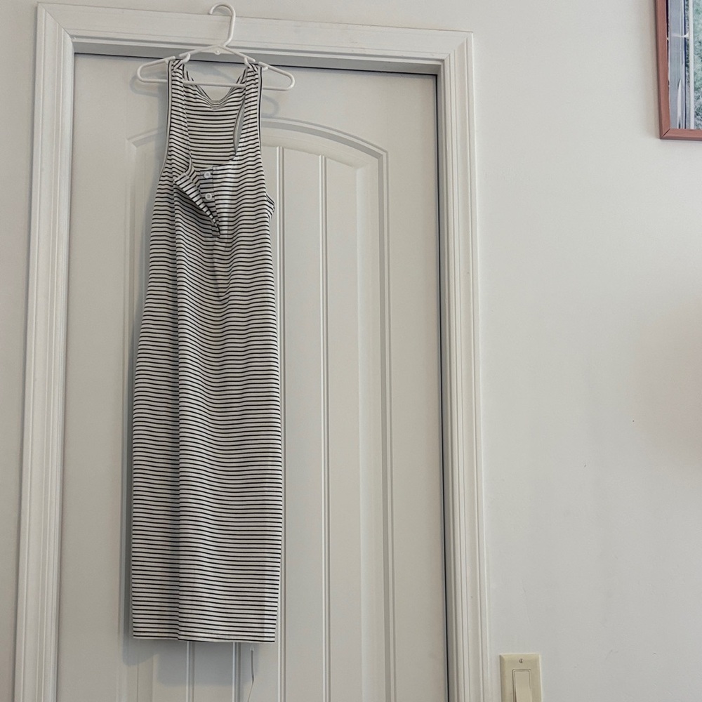 Beachsissi Black and White Striped Dress
New with tags